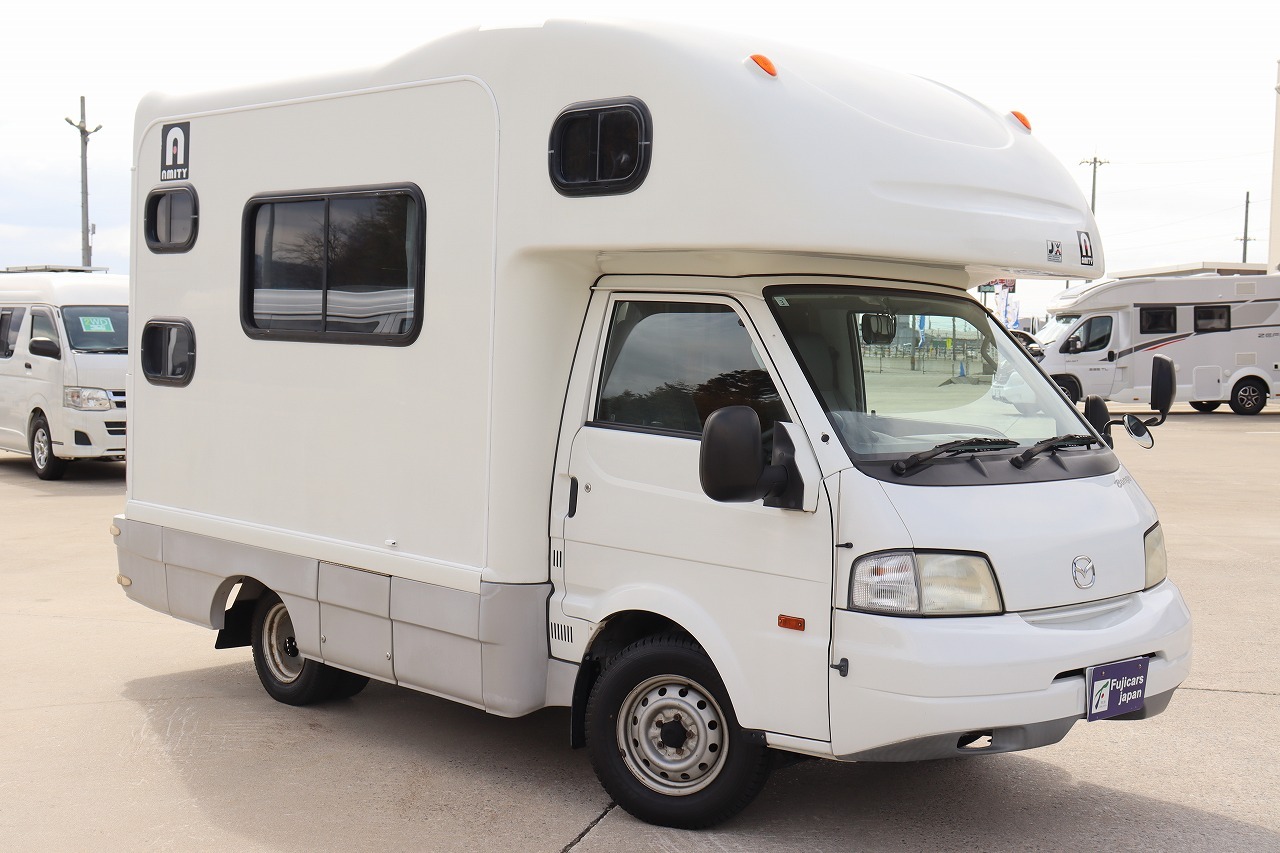 キャンピングカー キャブコン ﾎﾞﾝｺﾞ AtoZ ｱﾐﾃｨ　4WD　二段ﾍﾞｯﾄ