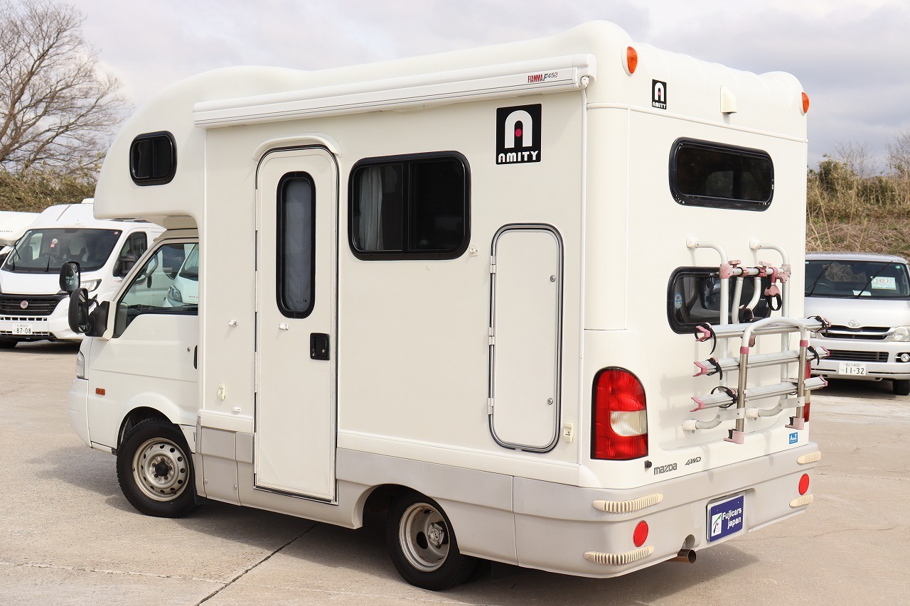 キャンピングカー キャブコン ﾎﾞﾝｺﾞ AtoZ ｱﾐﾃｨ　4WD　二段ﾍﾞｯﾄ