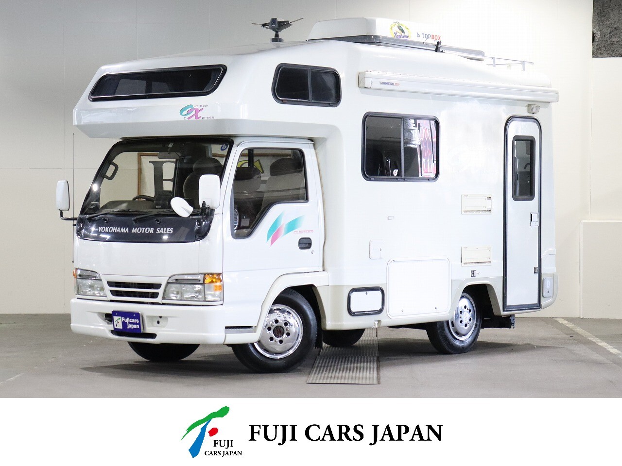 キャンピングカー キャブコン エルフ YMS オックス 軽油4WD FF暖房 給湯器