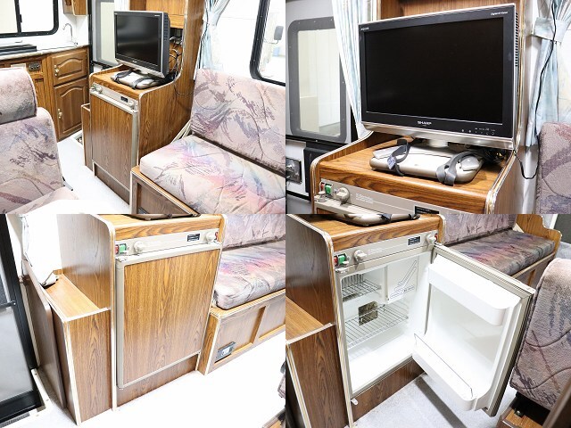 キャンピングカー キャブコン ｴﾙﾌ YMS ｵｯｸｽ 軽油4WD FF暖房 給湯器