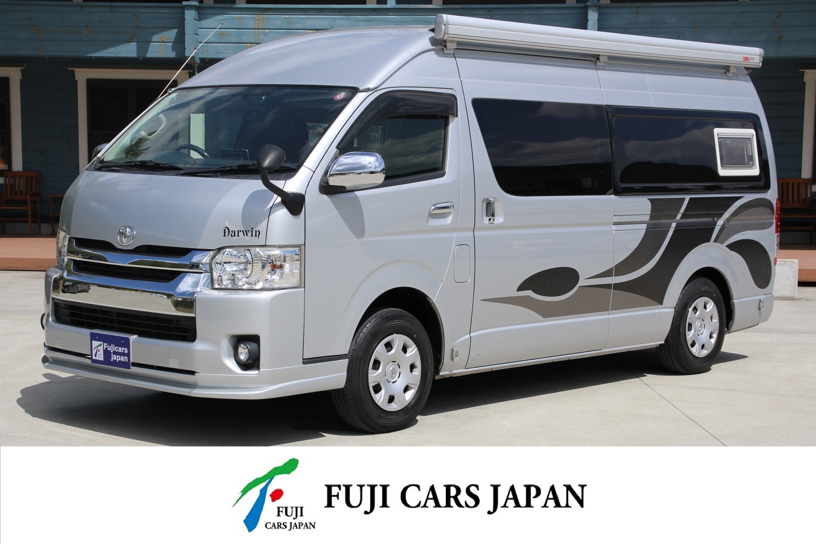 キャンピングカー バンコン ハイエース デルタリンク ダーウィンQ3 4WD