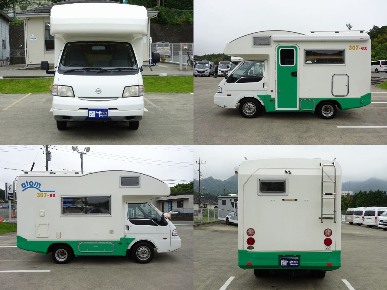 キャンピングカー キャブコン ﾊﾞﾈｯﾄ ﾊﾞﾝﾃｯｸ ｱﾄﾑ307ex　FF　ｵｰﾆﾝｸﾞ