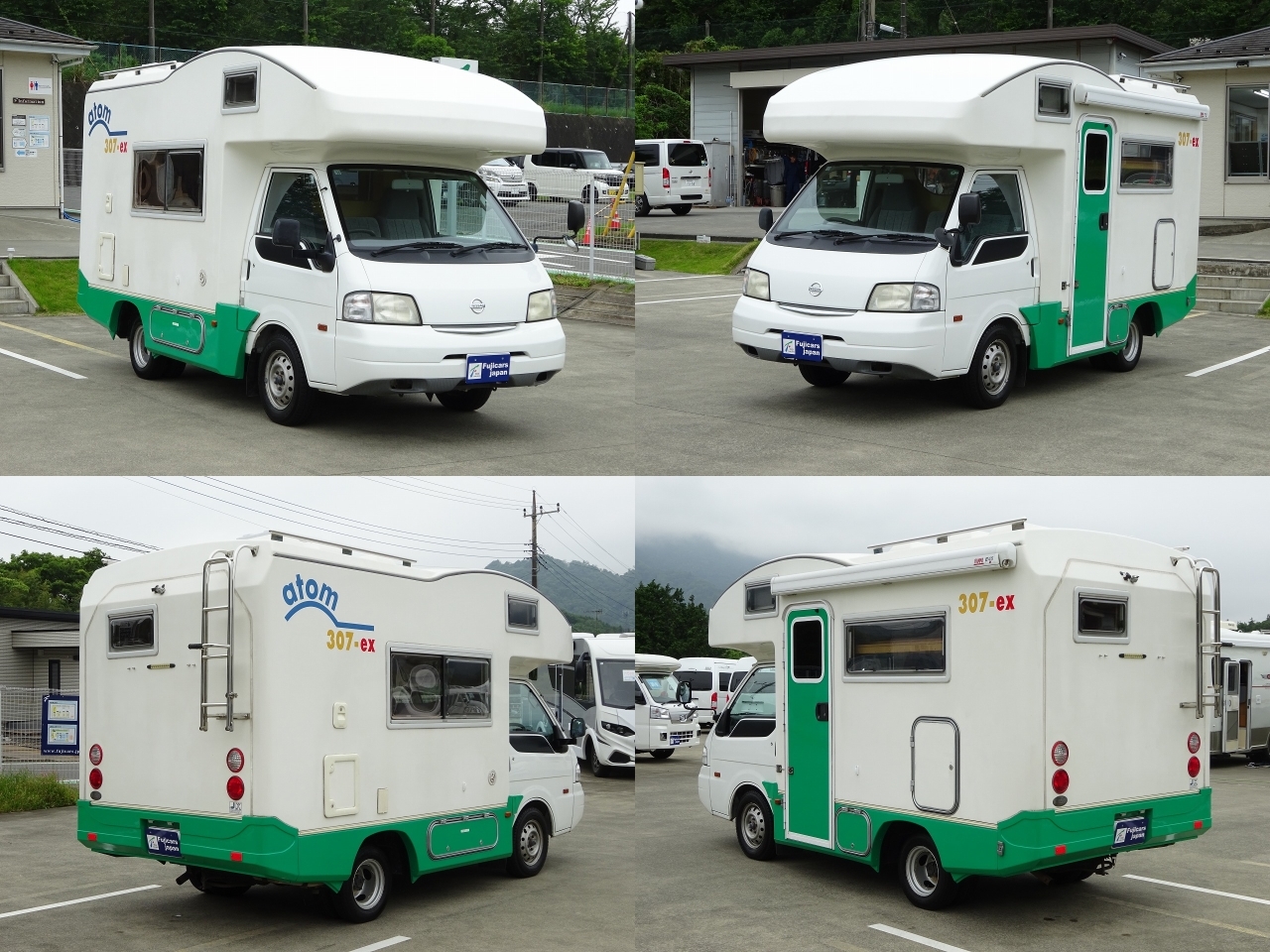 キャンピングカー キャブコン ﾊﾞﾈｯﾄ ﾊﾞﾝﾃｯｸ ｱﾄﾑ307ex　FF　ｵｰﾆﾝｸﾞ