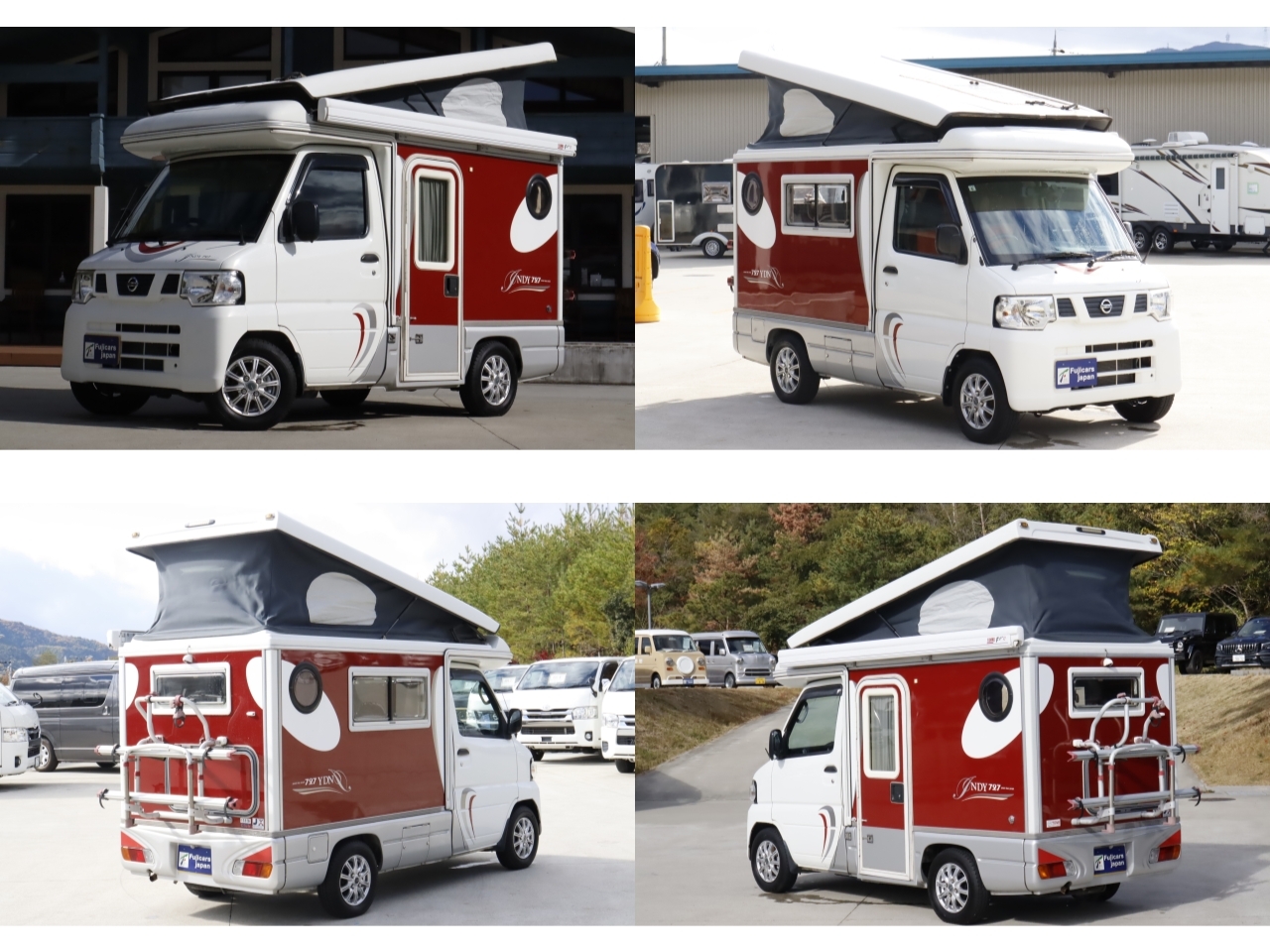 キャンピングカー 軽キャンパー ｸﾘｯﾊﾟｰ ｲﾝﾃﾞｨｱﾅRV ｲﾝﾃﾞｨ727