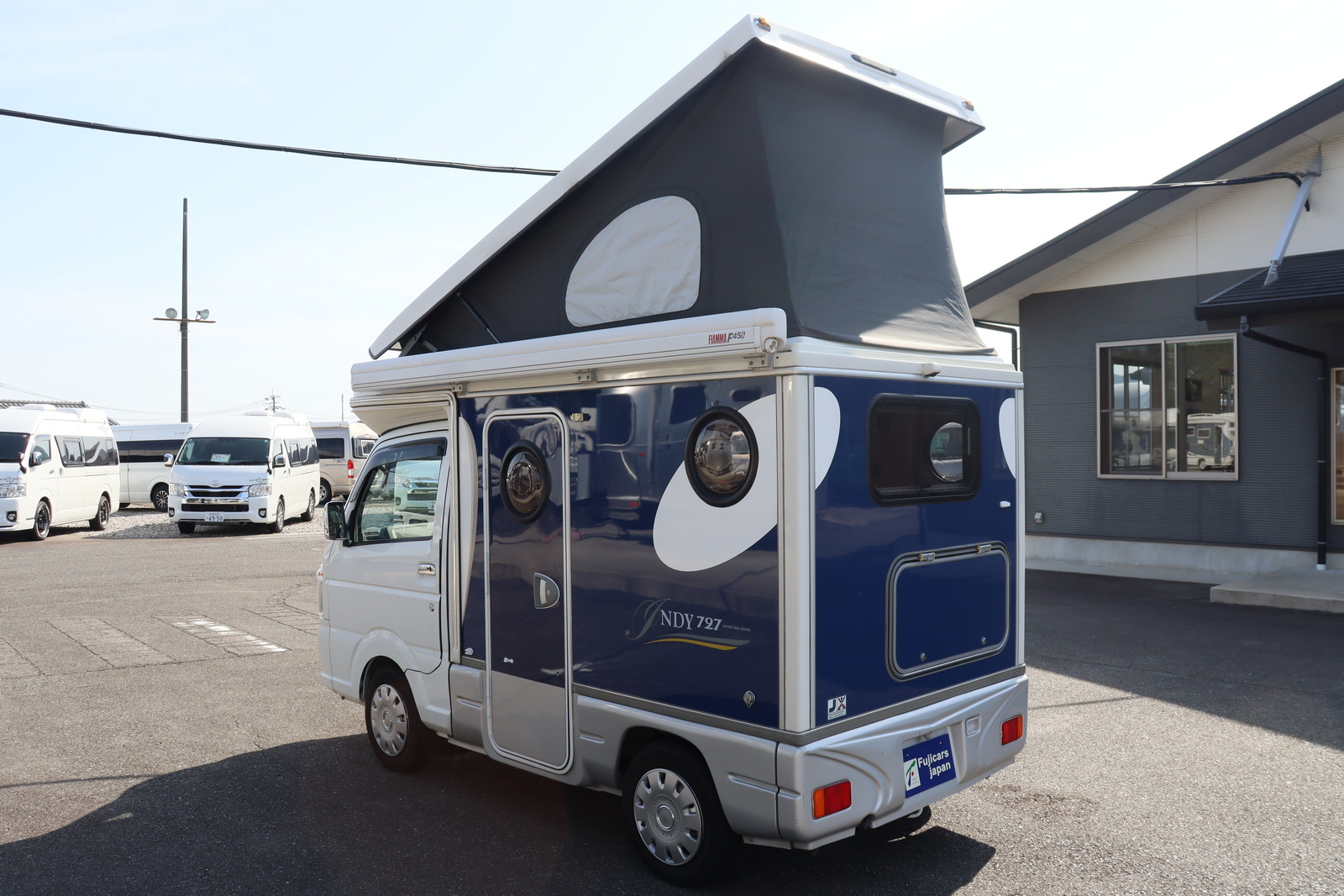キャンピングカー 軽キャンパー ｷｬﾘｲ ｲﾝﾃﾞｨｱﾅRV ｲﾝﾃﾞｨ727