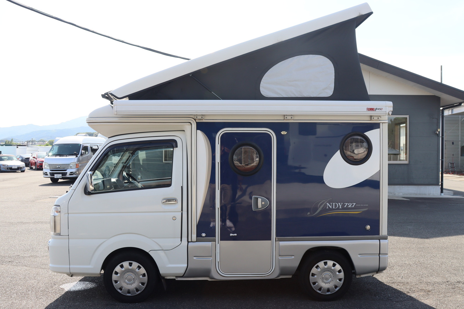 キャンピングカー 軽キャンパー ｷｬﾘｲ ｲﾝﾃﾞｨｱﾅRV ｲﾝﾃﾞｨ727