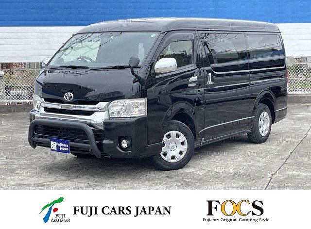 キャンピングカー バンコン ハイエース FOCS DSプレミアム 4WD