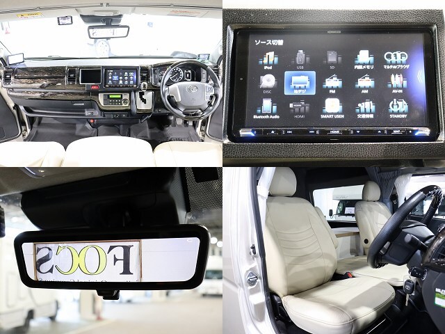 キャンピングカー バンコン ﾊｲｴｰｽRVﾗﾝﾄﾞ製ｵﾘｼﾞﾅﾙ仕様 家庭用AC4WD