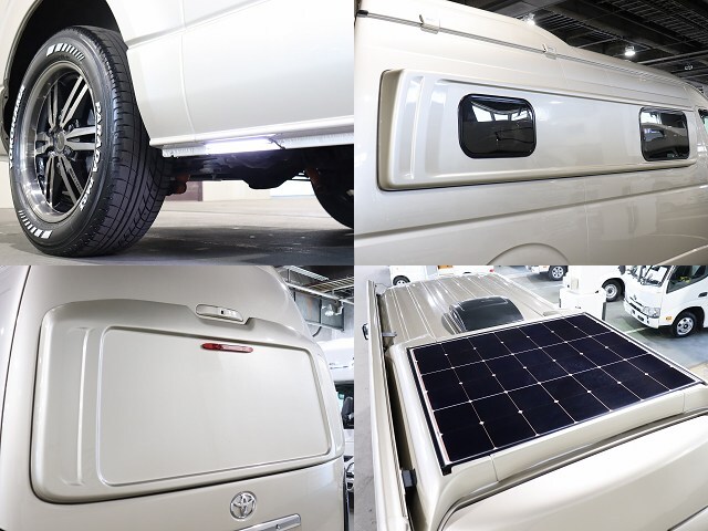キャンピングカー バンコン ﾊｲｴｰｽRVﾗﾝﾄﾞ製ｵﾘｼﾞﾅﾙ仕様 家庭用AC4WD