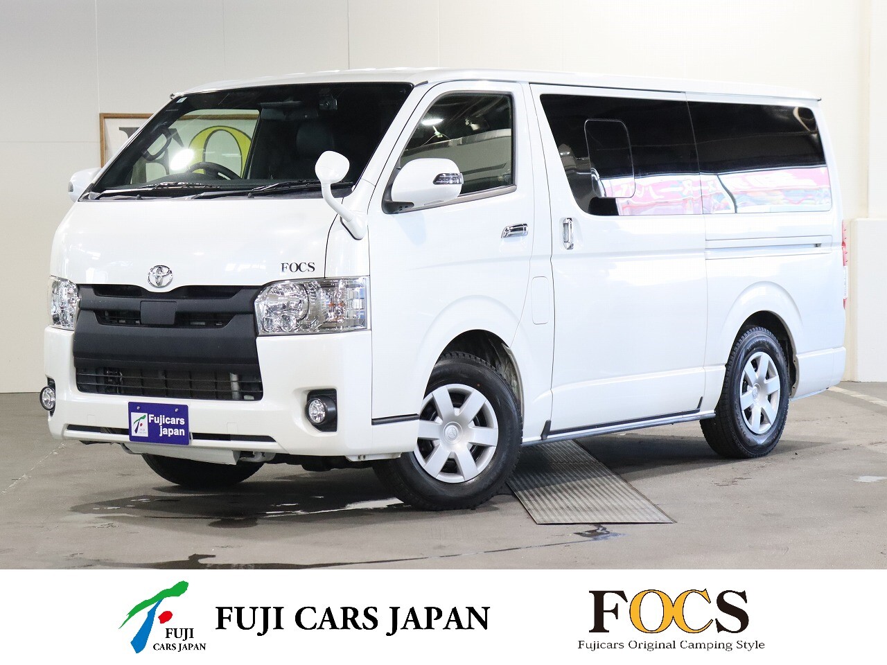 キャンピングカー バンコン ハイエース FOCSエスパシオesリノタクミ 4WD FF