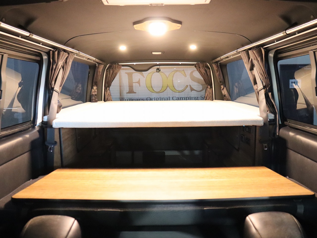 キャンピングカー バンコン ﾊｲｴｰｽ FOCSｴｽﾊﾟｼｵesﾘﾉﾀｸﾐ 4WD FF