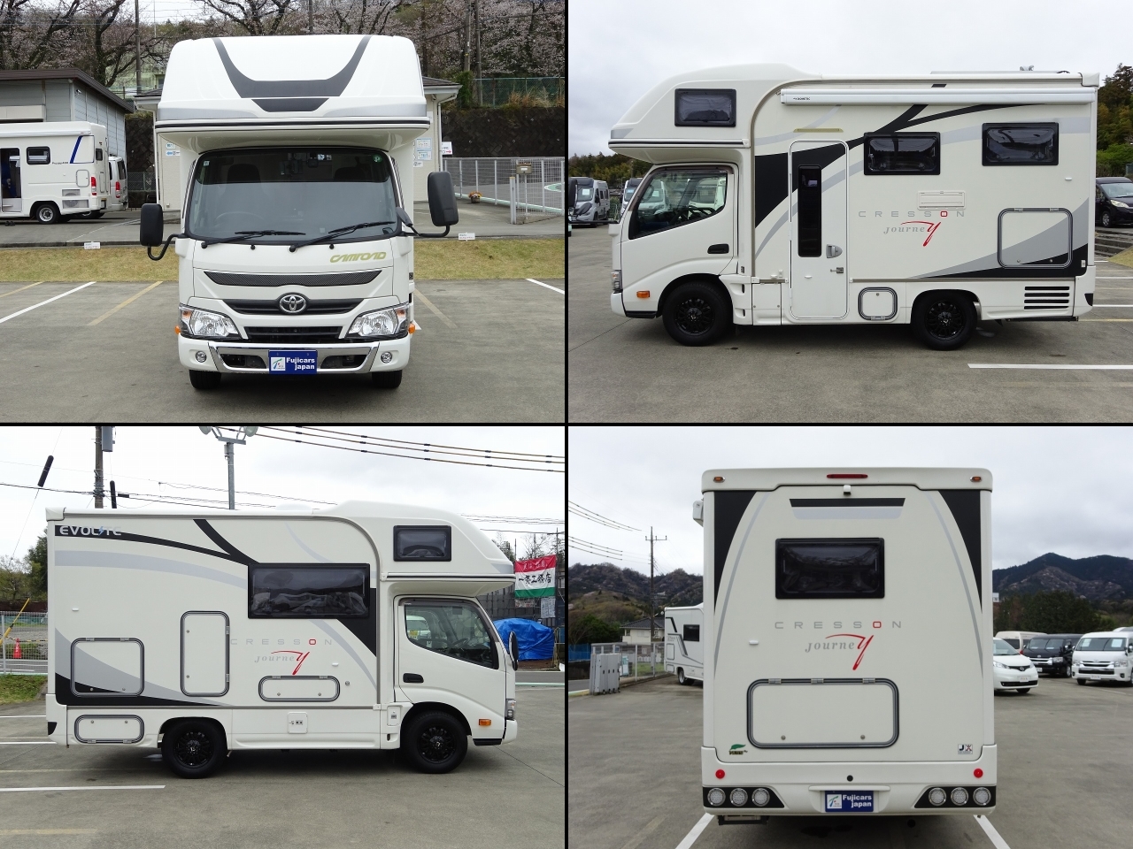 キャンピングカー キャブコン ｶﾑﾛｰﾄﾞ ﾅｯﾂRV ｸﾚｿﾝｼﾞｬｰﾆｰ ﾀｲﾌﾟR