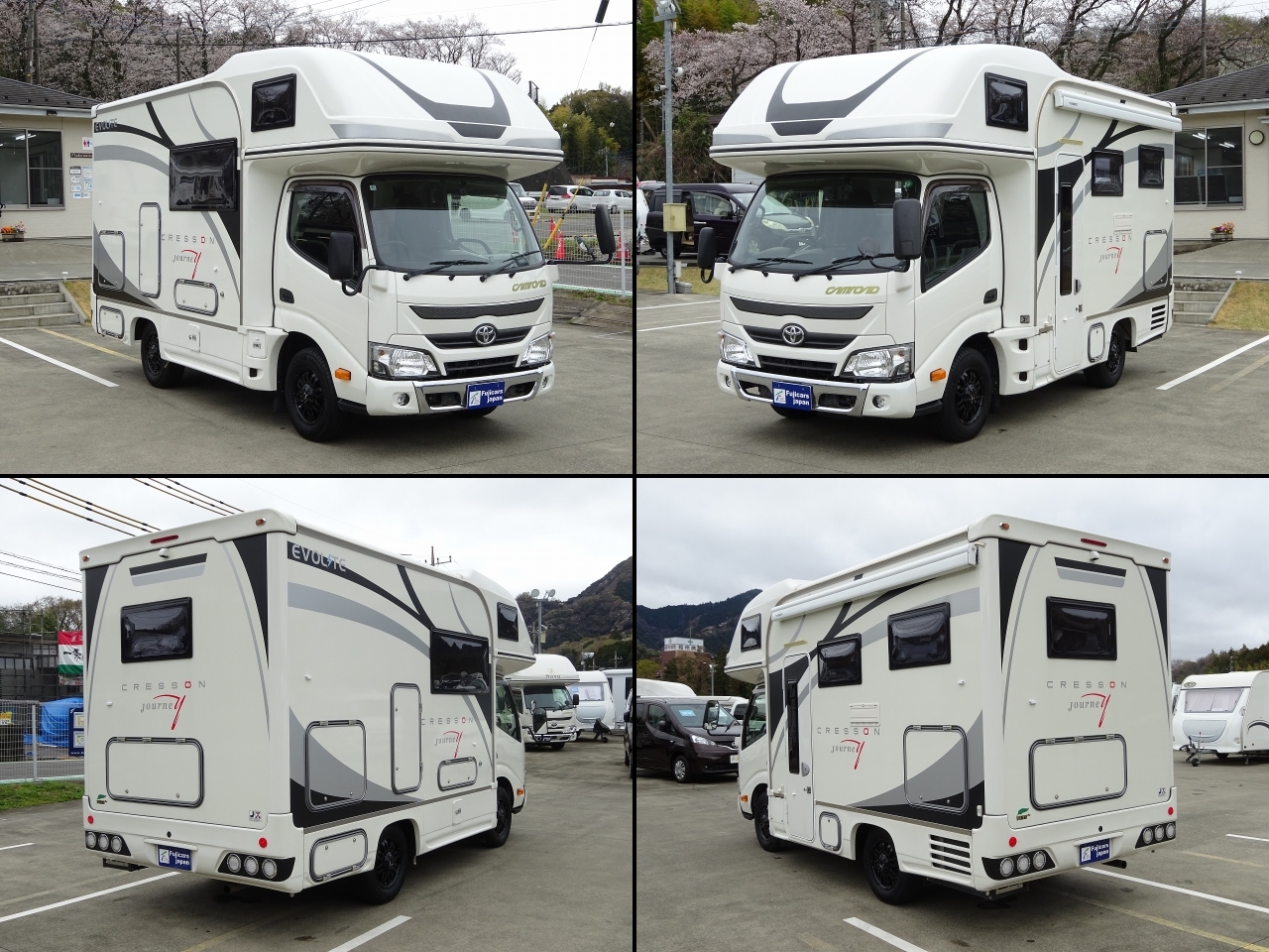 キャンピングカー キャブコン ｶﾑﾛｰﾄﾞ ﾅｯﾂRV ｸﾚｿﾝｼﾞｬｰﾆｰ ﾀｲﾌﾟR