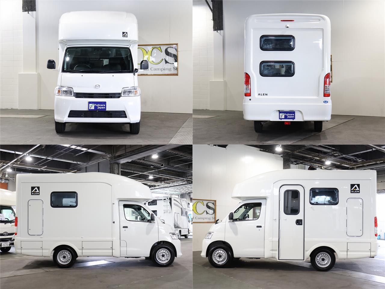 キャンピングカー キャブコン ﾎﾞﾝｺﾞ AtoZ ｱﾚﾝH　4WD　FF