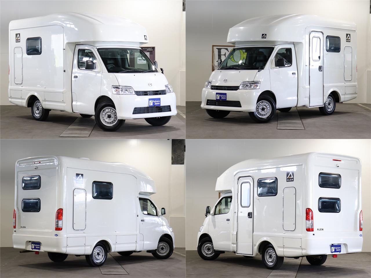 キャンピングカー キャブコン ﾎﾞﾝｺﾞ AtoZ ｱﾚﾝH　4WD　FF