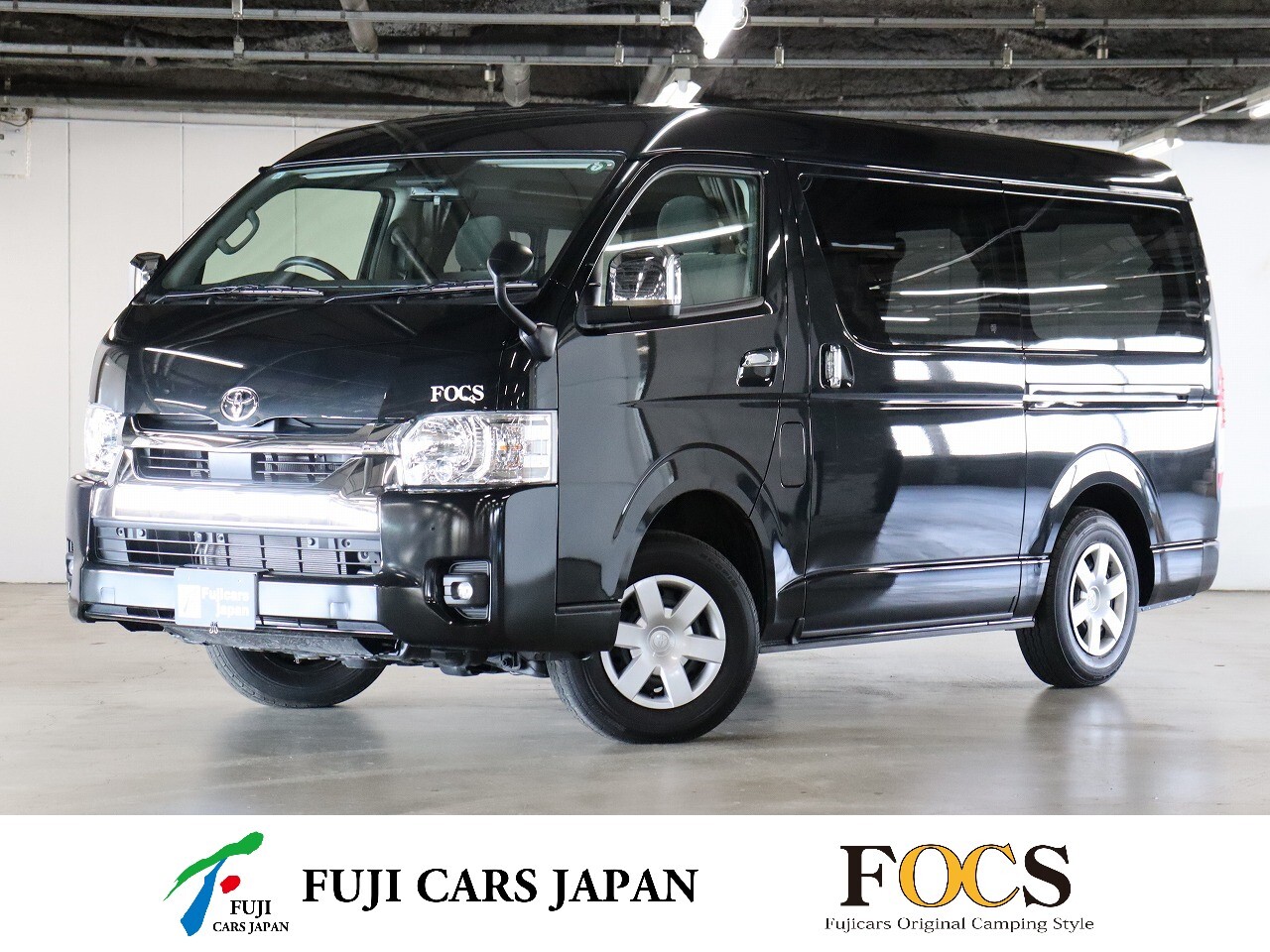 キャンピングカー バンコン ハイエース FOCS DS-L 4WD　FF　内部電源