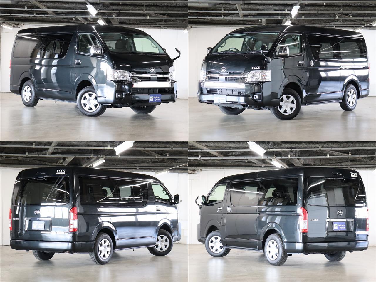 キャンピングカー バンコン ﾊｲｴｰｽ FOCS DS-L 4WD　FF　内部電源