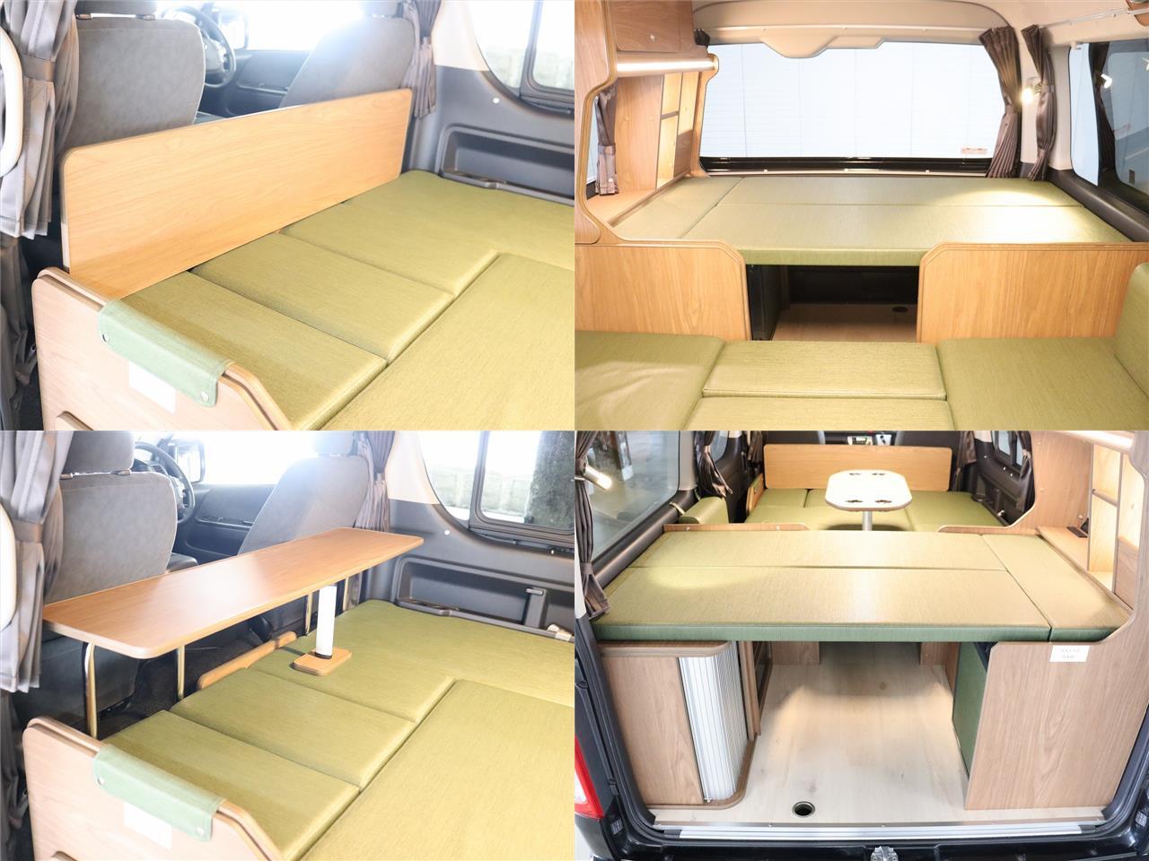 キャンピングカー バンコン ﾊｲｴｰｽ FOCS DS-L 4WD　FF　内部電源