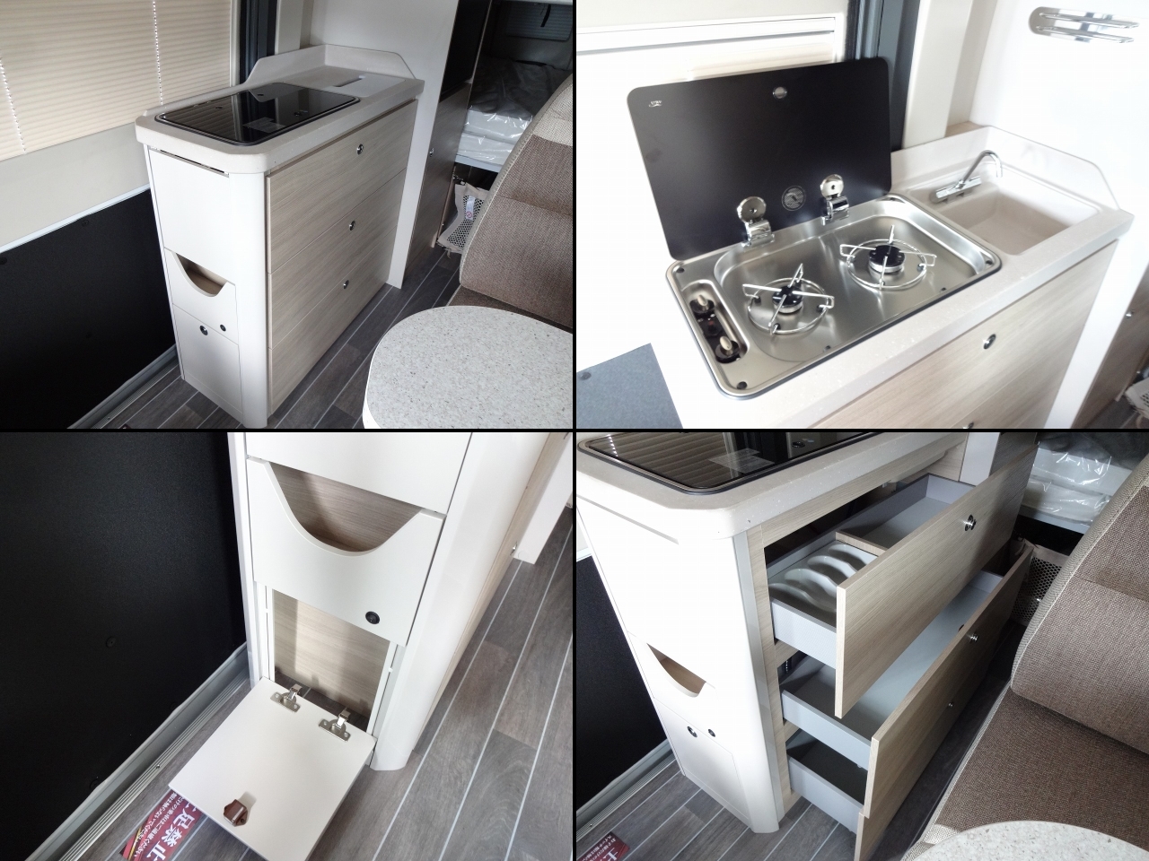 キャンピングカー バンコン ﾃﾞｭｶﾄ　ﾛｰﾗｰﾁｰﾑ　ﾘﾋﾞﾝｸﾞｽﾄｰﾝ5　新車