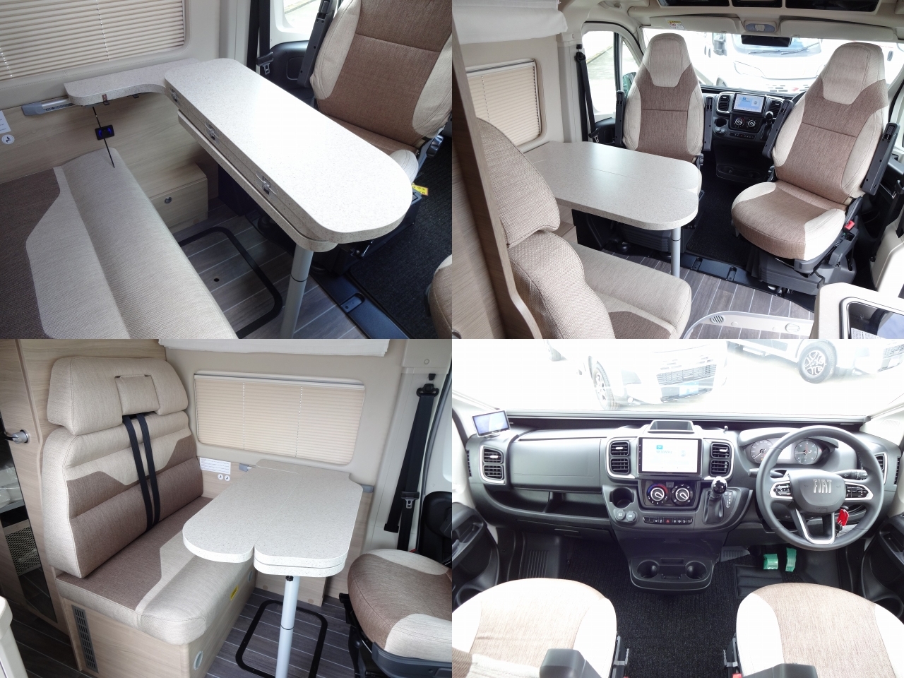 キャンピングカー バンコン ﾃﾞｭｶﾄ　ﾛｰﾗｰﾁｰﾑ　ﾘﾋﾞﾝｸﾞｽﾄｰﾝ5　新車