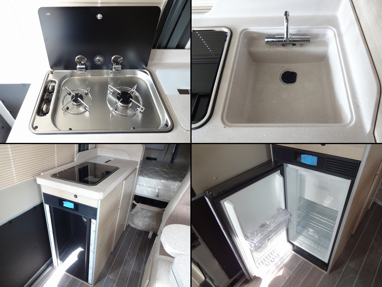 キャンピングカー バンコン ﾃﾞｭｶﾄ ﾛｰﾗｰﾁｰﾑ ﾘﾋﾞﾝｸﾞｽﾄｰﾝKJ　新車