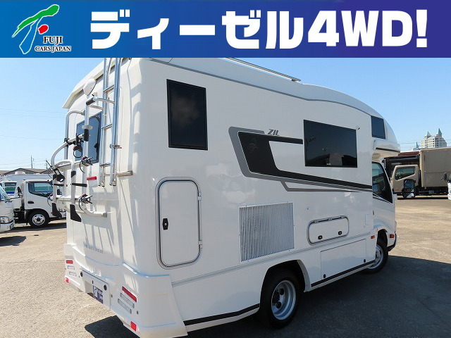キャンピングカー キャブコン ｶﾑﾛｰﾄﾞ ﾊﾞﾝﾃｯｸ ｼﾞﾙ  家庭用ｴｱｺﾝ 4WD
