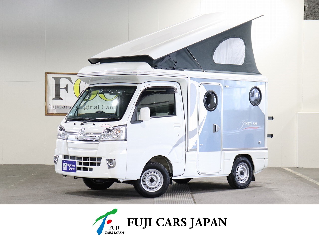 キャンピングカー 軽キャンパー ハイゼット 東和 インディ108　4WD　インバーター
