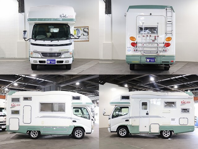 キャンピングカー キャブコン ｶﾑﾛｰﾄﾞ ﾊﾞﾝﾃｯｸ ｼﾞﾙ520 4WD FF