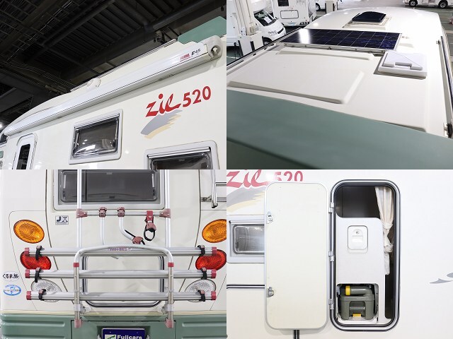 キャンピングカー キャブコン ｶﾑﾛｰﾄﾞ ﾊﾞﾝﾃｯｸ ｼﾞﾙ520 4WD FF