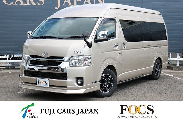 キャンピングカー バンコン ハイエース FOCS ディパーチャー　4WD