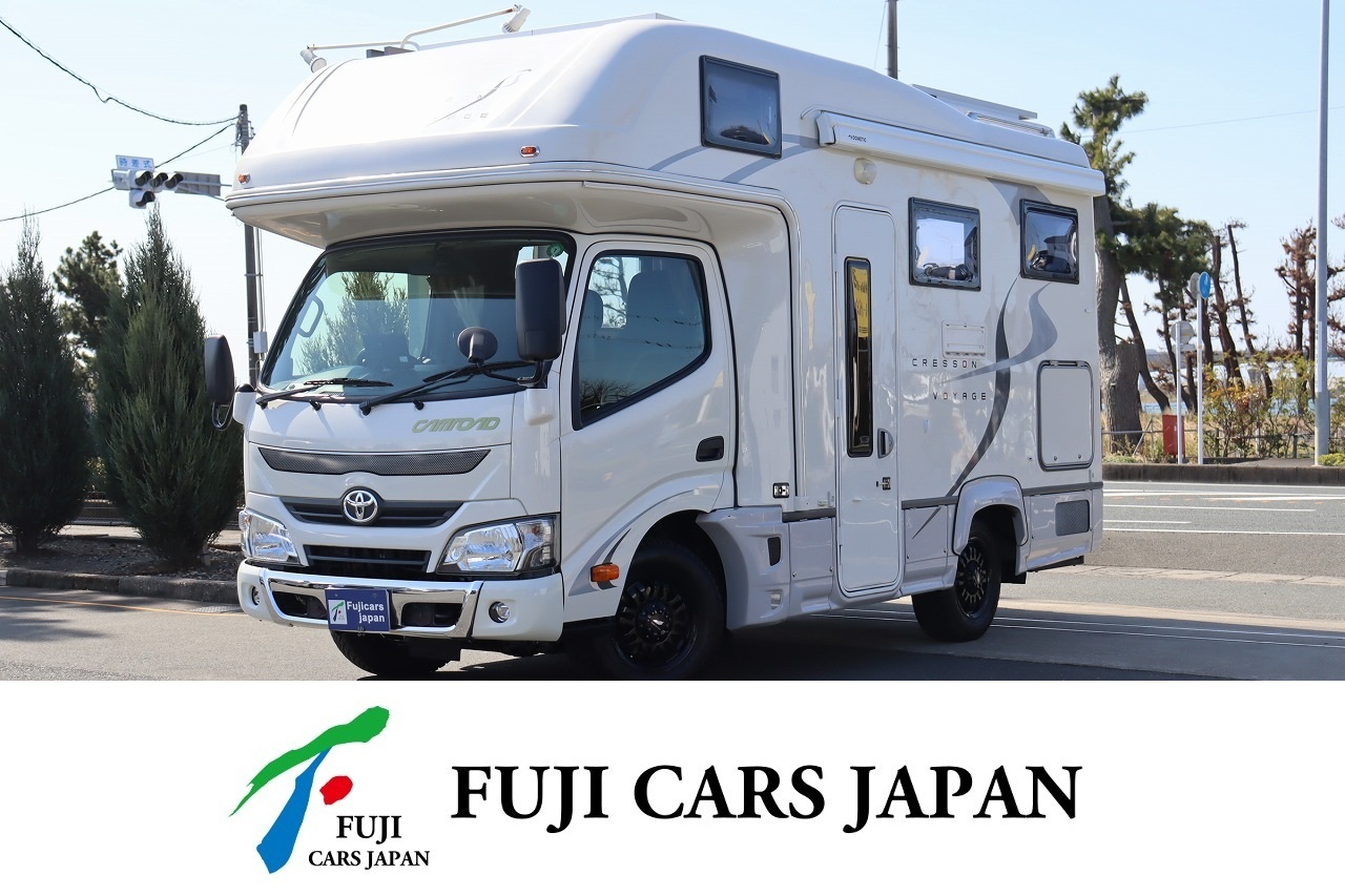 キャンピングカー キャブコン カムロード ナッツRV クレソンボヤージュエボライト