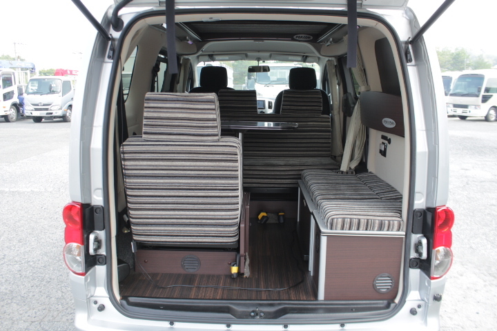 キャンピングカー バンコン NV200ﾊﾞﾈｯﾄ ﾎﾟｯﾌﾟｺﾝ ｷｬﾝﾊﾟｰR