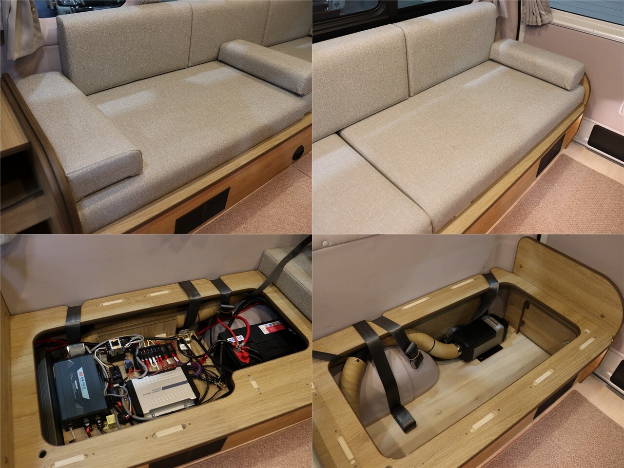 キャンピングカー バンコン ﾊｲｴｰｽ FOCS ｼｴｽﾀ 4WD　ｸｰﾙｽﾀｰ