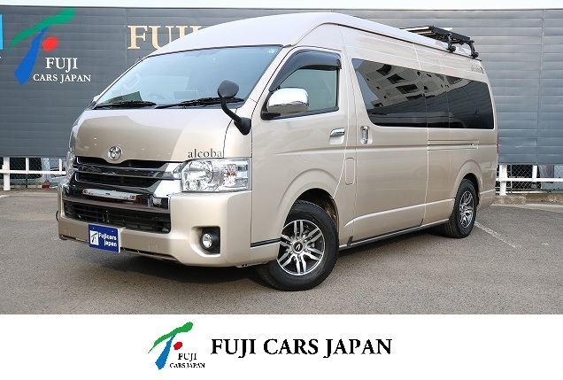 キャンピングカー バンコン ハイエース トイファクトリー アルコーバ 4WD