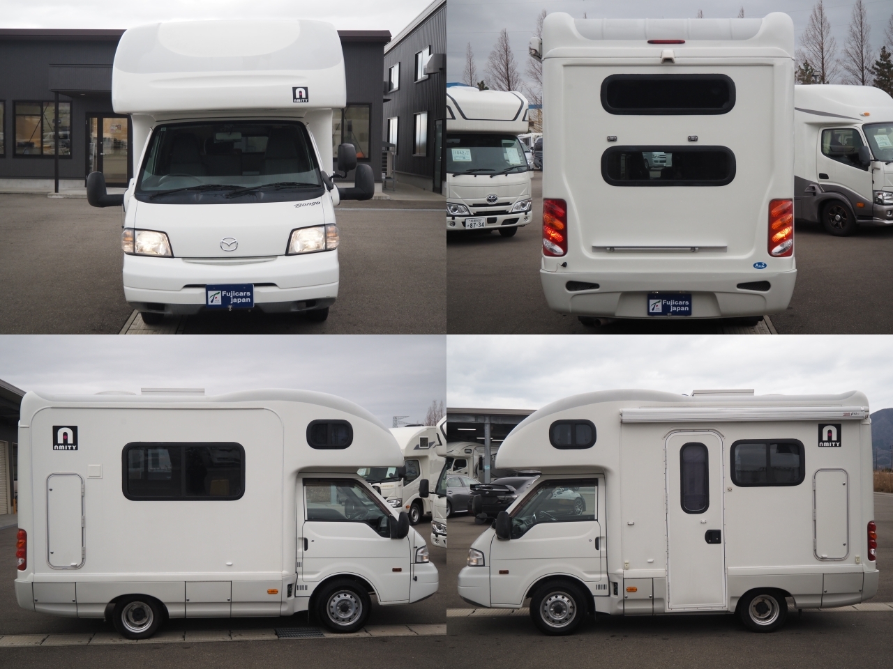 キャンピングカー キャブコン ﾎﾞﾝｺﾞ AtoZ ｱﾐﾃｨ 5MT FFﾋｰﾀｰ