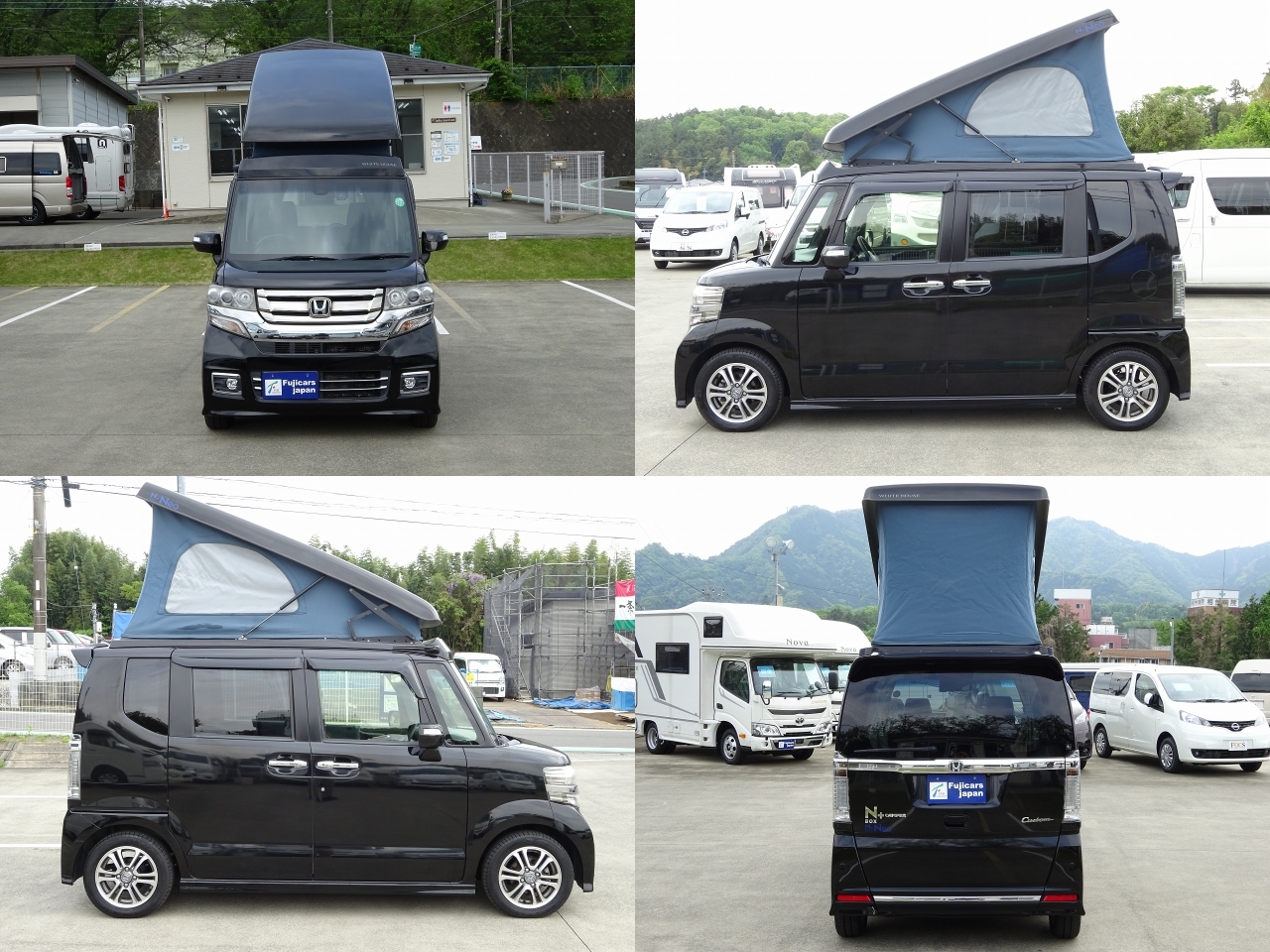 キャンピングカー 軽キャンパー N-BOX ﾎﾜｲﾄﾊｳｽ ｷｬﾝﾊﾟｰNEO　FF暖房