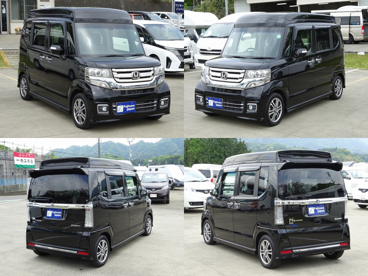 キャンピングカー 軽キャンパー N-BOX ﾎﾜｲﾄﾊｳｽ ｷｬﾝﾊﾟｰNEO　FF暖房