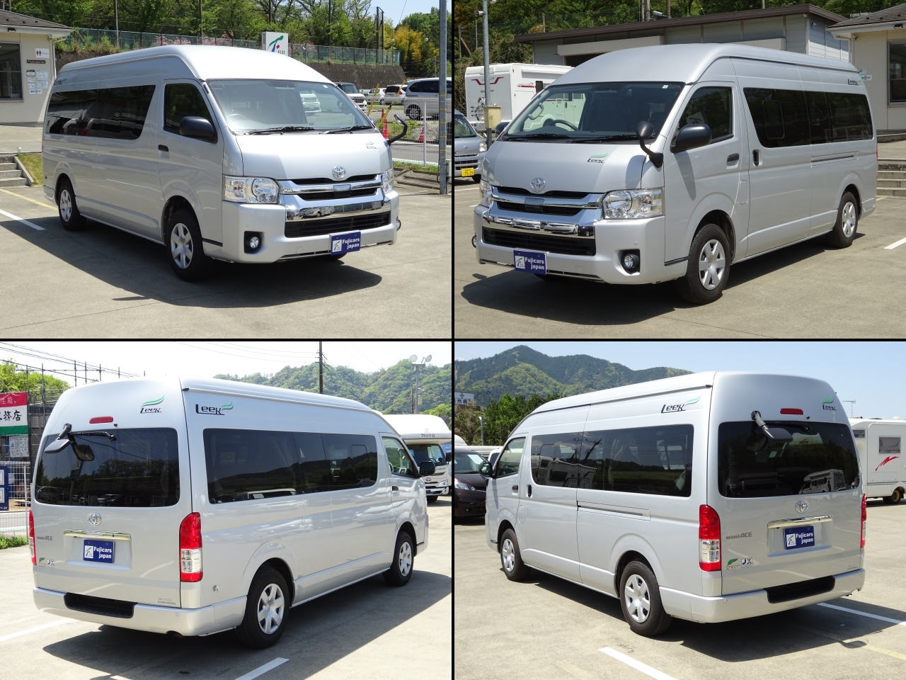 キャンピングカー バンコン ﾚｼﾞｱｽｴｰｽ ﾅｯﾂRV ﾘｰｸ 4WD　FF暖房