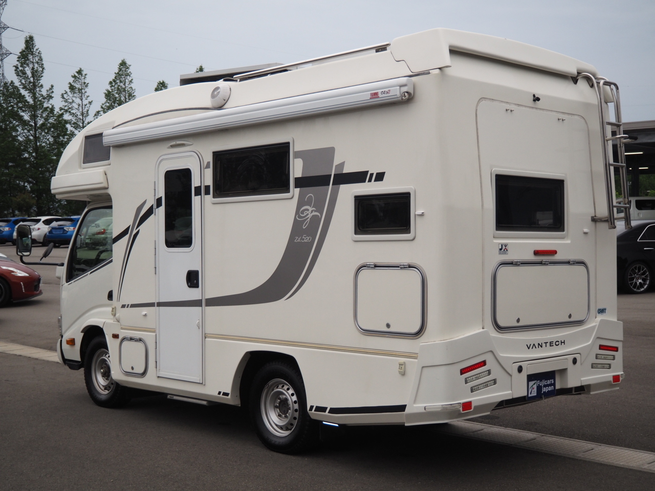 キャンピングカー キャブコン ｶﾑﾛｰﾄﾞ ﾊﾞﾝﾃｯｸ ｼﾞﾙ520 家AC 4WD