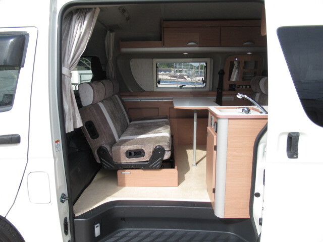 キャンピングカー バンコン ﾅｯﾂRV ﾘｰｸ　新品家庭用ｴｱｺﾝ　4型　4AT