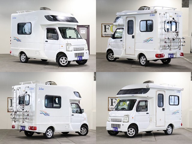 キャンピングカー 軽キャンパー ｷｬﾘｲ AZ-MAX ﾗｸｰﾝ 4WD　ｵｰﾆﾝｸﾞ