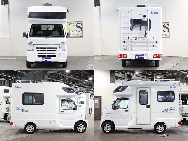 キャンピングカー 軽キャンパー ｷｬﾘｲ AZ-MAX ﾗｸｰﾝ 4WD　ｵｰﾆﾝｸﾞ