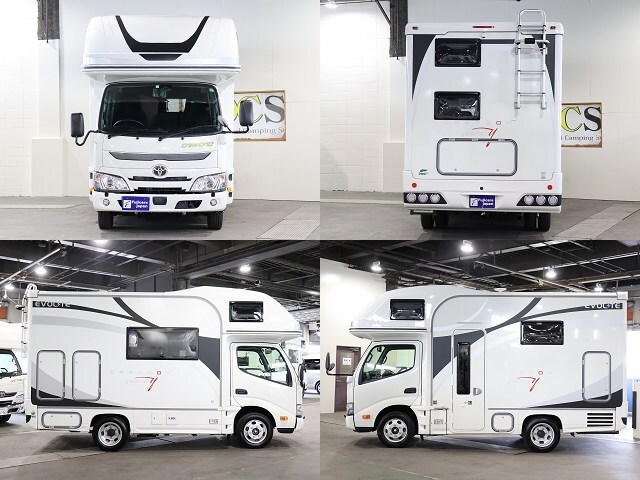 キャンピングカー キャブコン ｶﾑﾛｰﾄﾞﾅｯﾂRV ｸﾚｿﾝｼﾞｬｰﾆｰW ｴﾎﾞﾗｲﾄ