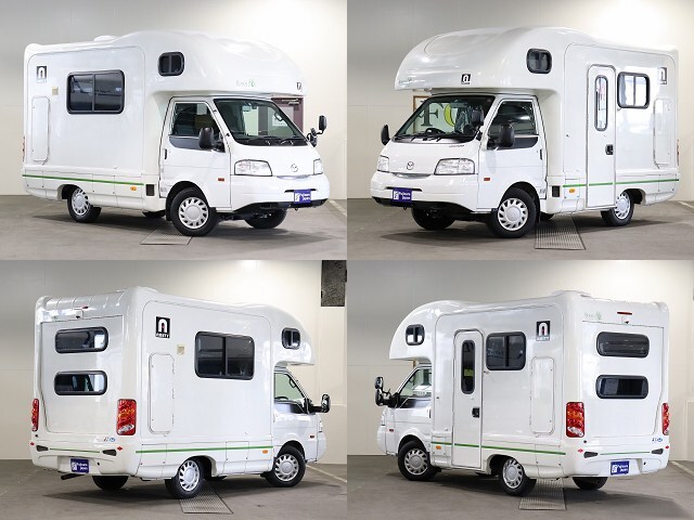 キャンピングカー キャブコン ﾎﾞﾝｺﾞ AtoZ ｱﾐﾃｨﾎﾞｽｺ 4WD　ｲﾝﾊﾞｰﾀｰ