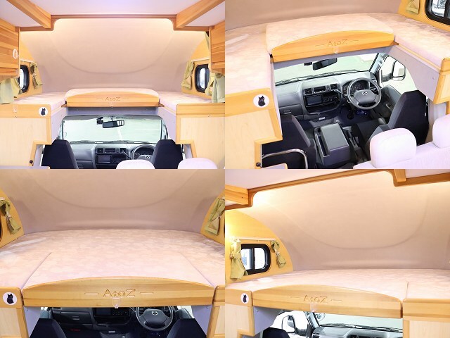 キャンピングカー キャブコン ﾎﾞﾝｺﾞ AtoZ ｱﾐﾃｨﾎﾞｽｺ 4WD　ｲﾝﾊﾞｰﾀｰ