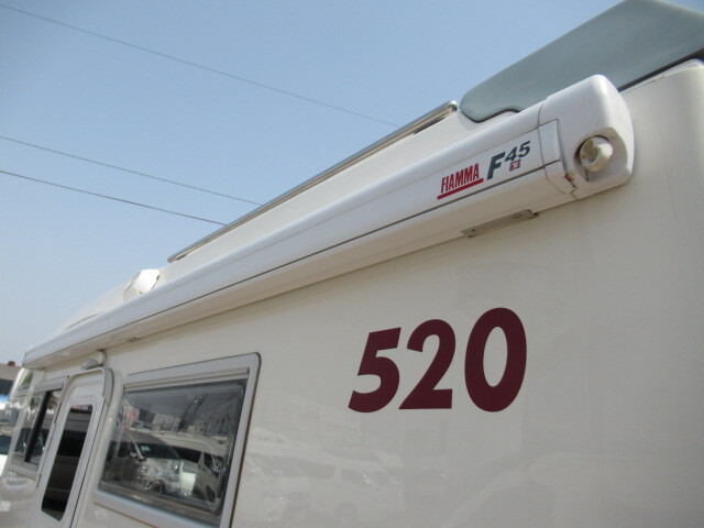 キャンピングカー キャブコン ｶﾑﾛｰﾄﾞ ﾊﾞﾝﾃｯｸ ｼﾞﾙ520 家庭用ｴｱｺﾝ
