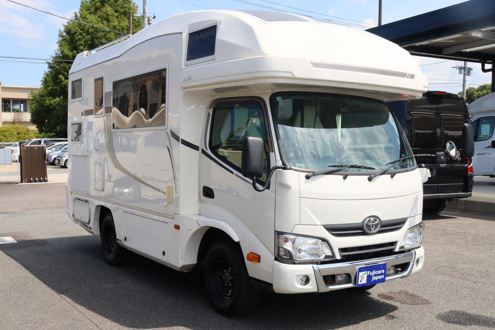 キャンピングカー キャブコン ｶﾑﾛｰﾄﾞ ﾊﾞﾝﾃｯｸ ｼﾞﾙ520 4WD
