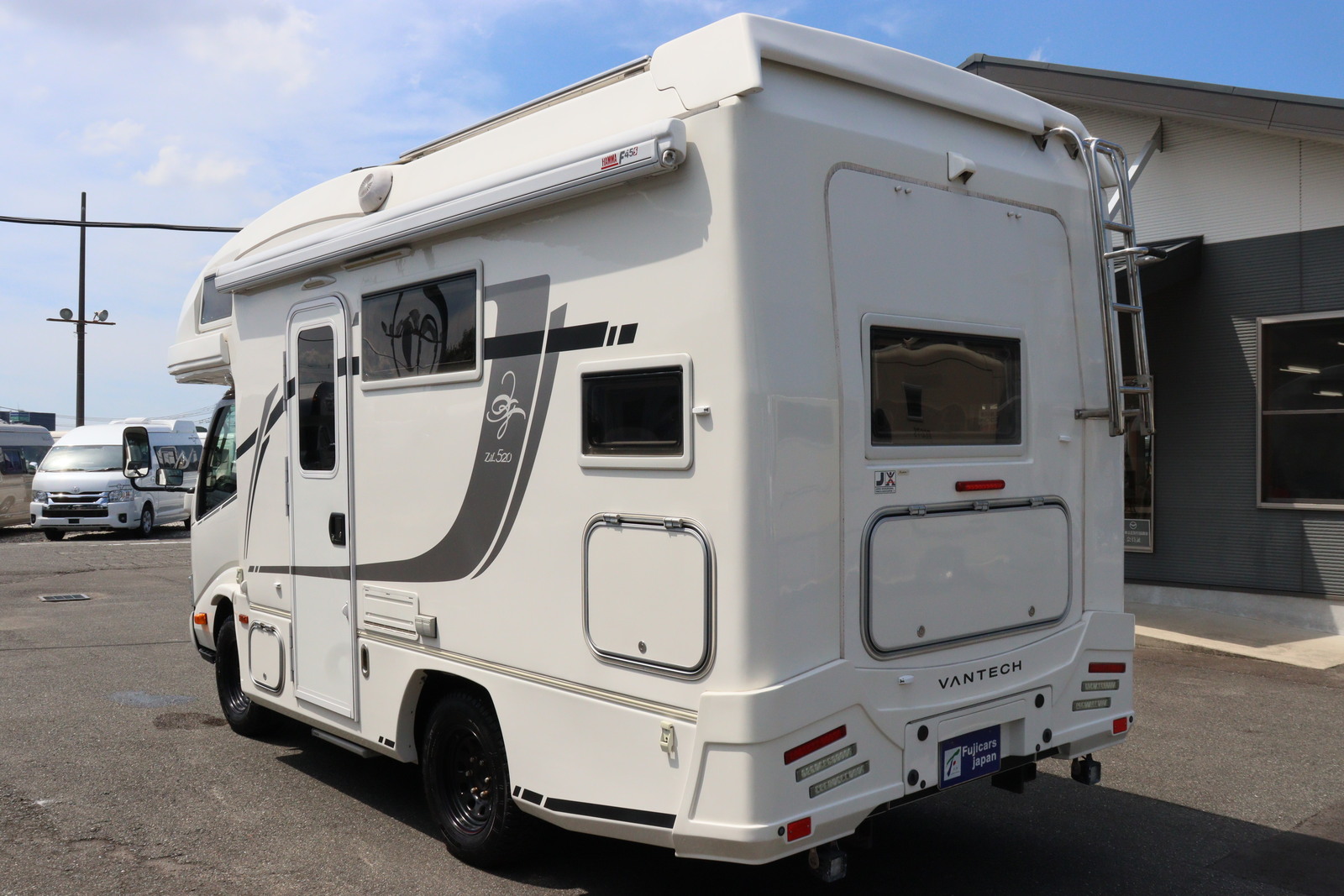 キャンピングカー キャブコン ｶﾑﾛｰﾄﾞ ﾊﾞﾝﾃｯｸ ｼﾞﾙ520 4WD