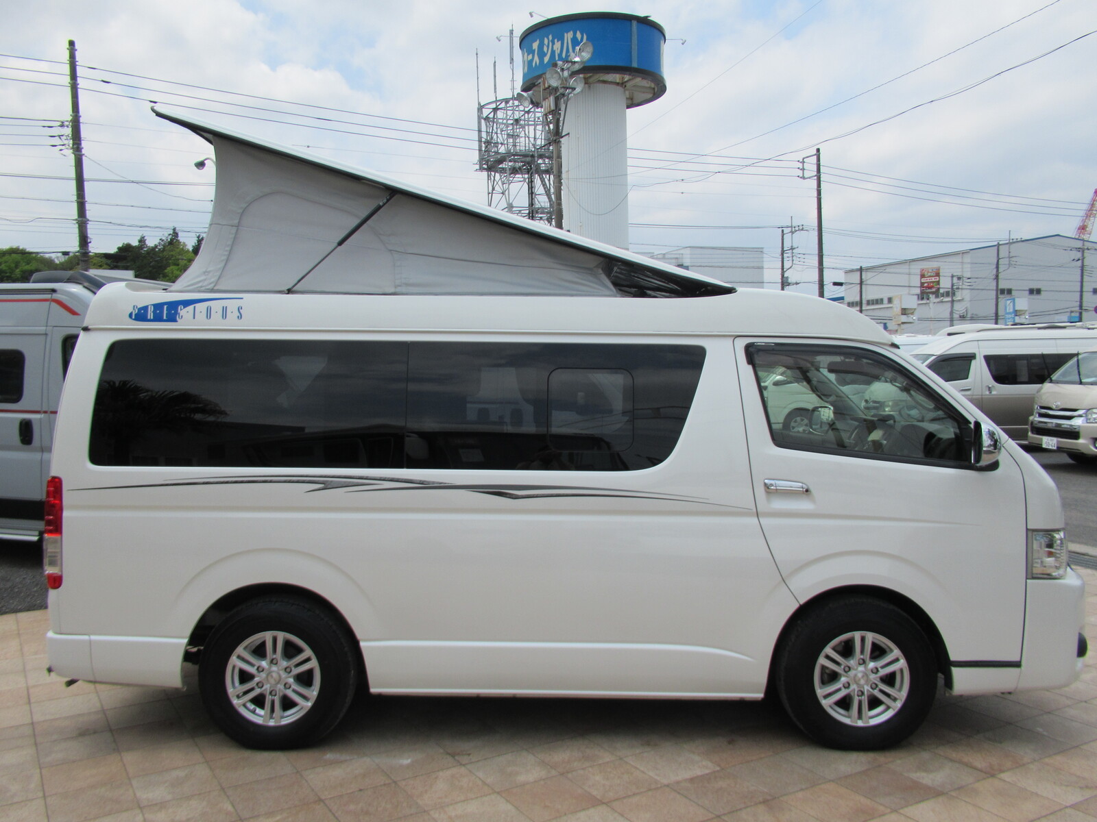 キャンピングカー バンコン ﾊｲｴｰｽ ｷｬﾝﾋﾟﾝｸﾞｶｰ広島 ﾌﾟﾚｼｬｽ