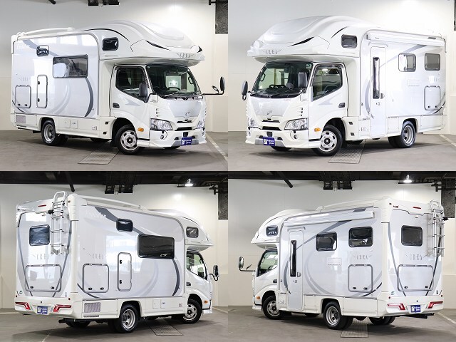 キャンピングカー キャブコン ｶﾑﾛｰﾄﾞﾅｯﾂRV ｸﾚｱﾊｲﾊﾟｰｴﾎﾞ5.3X4WD